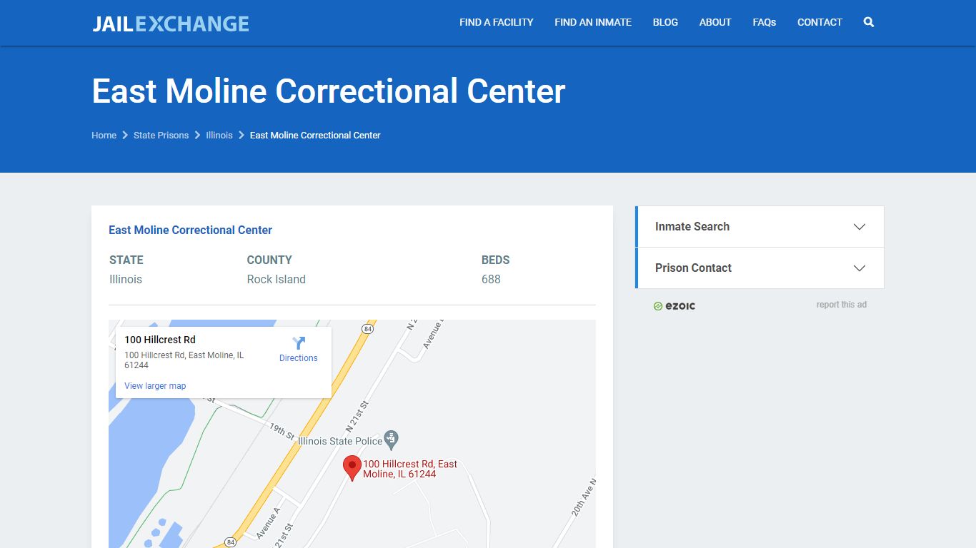 East Moline Correctional Center - JAIL EXCHANGE