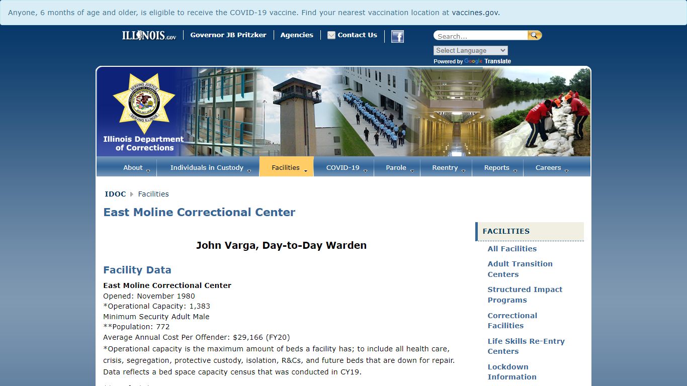East Moline Correctional Center - Illinois